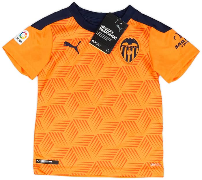 2020-21 Valencia Away Full Kit (Little Kids)