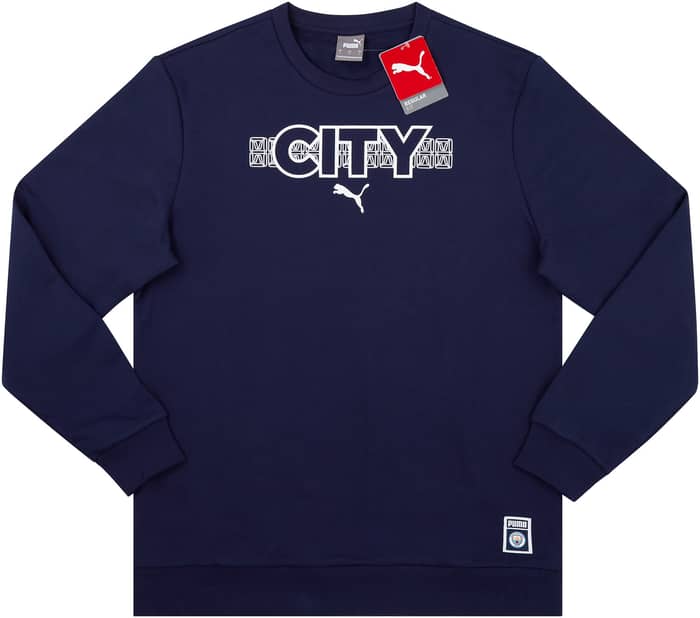 2021-22 Manchester City Puma Core Sweat Top