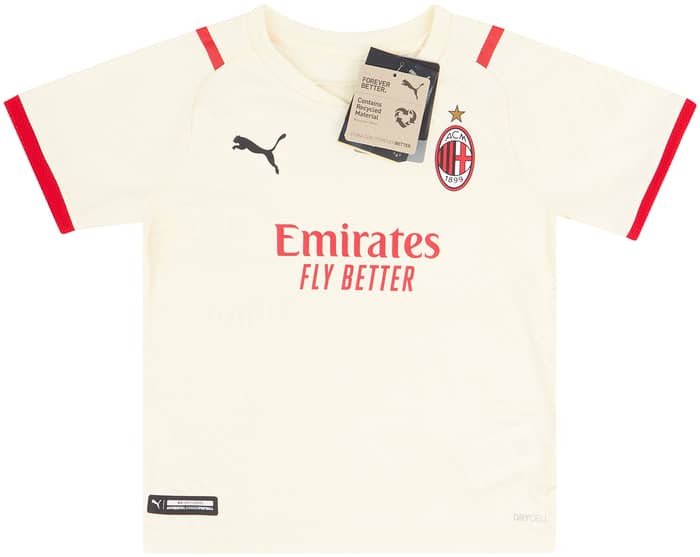 2021-22 AC Milan Away Full Kit - (Little Kids)