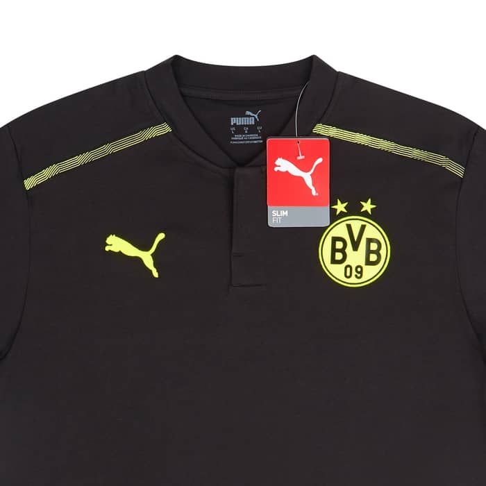 2021-22 Borussia Dortmund Puma Casuals Polo T-Shirt