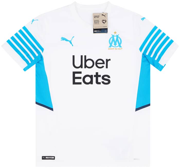 2021-22 Olympique Marseille Home Shirt KIDS