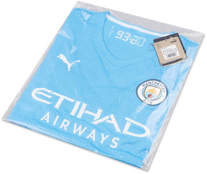2021-22 Manchester City Player Issue Home Shirt