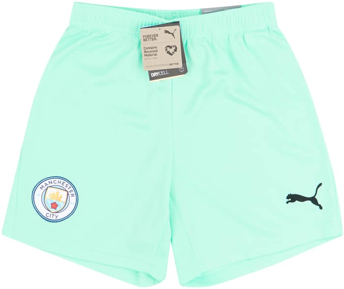 2021-22 Manchester City Third GK Shorts (KIDS)