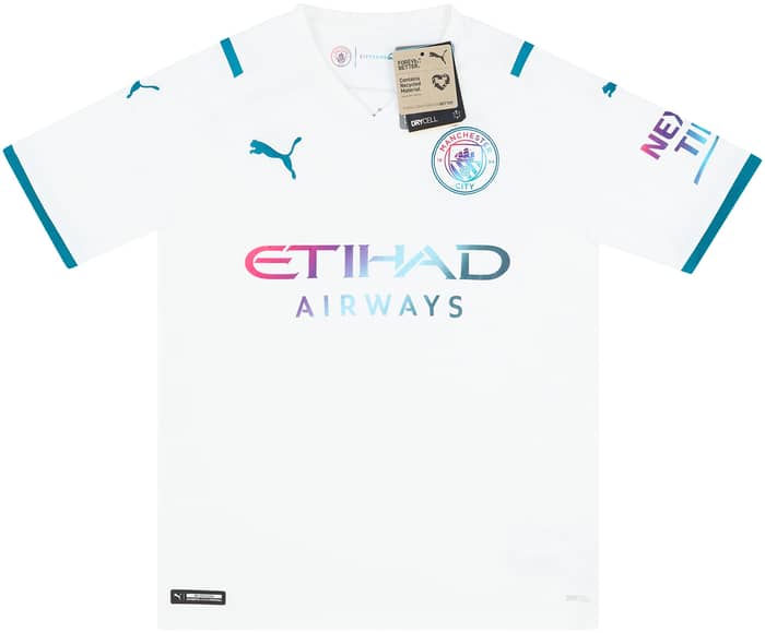 2021-22 Manchester City Away Shirt (KIDS)