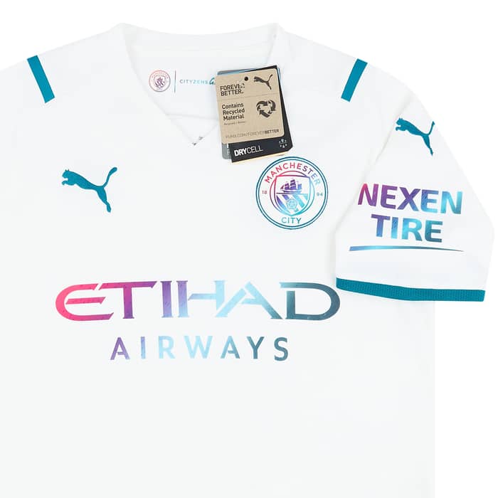 2021-22 Manchester City Away Shirt (KIDS)