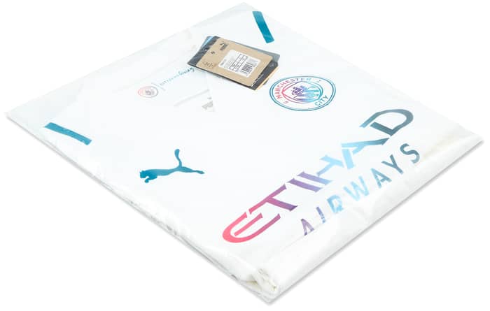 2021-22 Manchester City Away Shirt (KIDS)