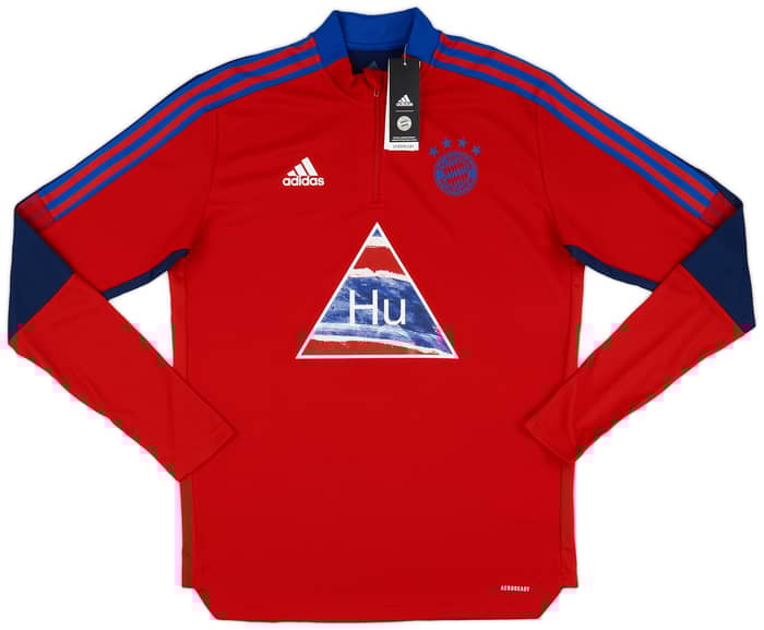 2020-21 Bayern Munich adidas Human Race 1/4 Zip Training Top