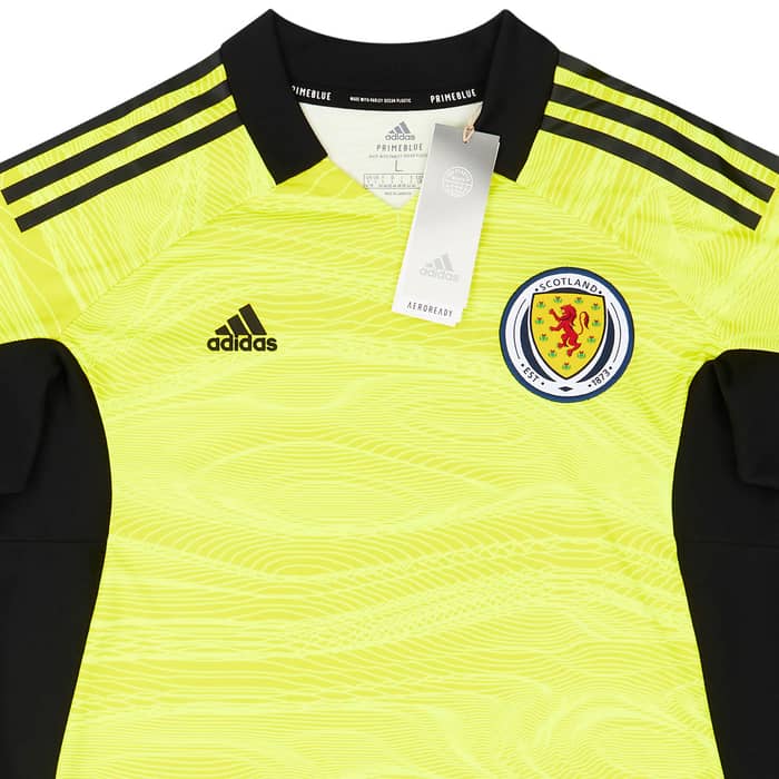 2021-22 Scotland Women's Player Issue GK S/S Shirt