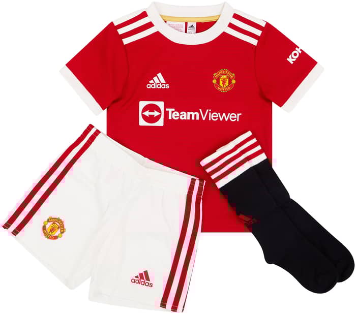 2021-22 Manchester United Home Full Kit (Little Kids)