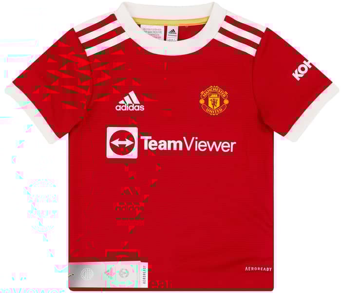 2021-22 Manchester United Home Full Kit (Little Kids)