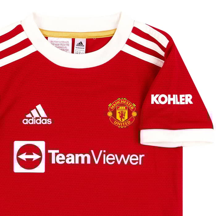 2021-22 Manchester United Home Full Kit (Little Kids)