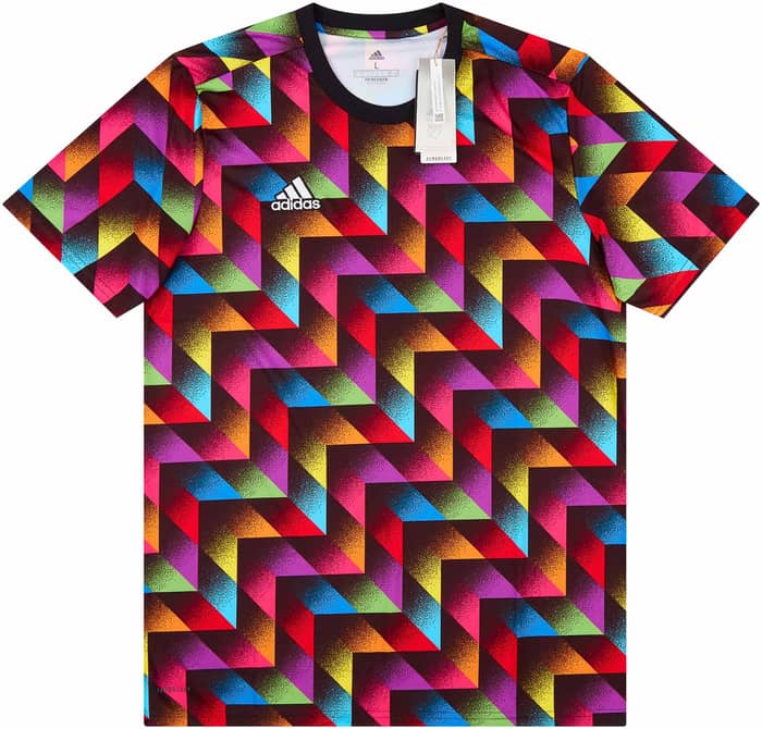 2022 MLS adidas LGBTQ+ Pre-Match Shirt
