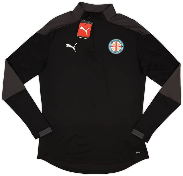 2021-22 Melbourne City Puma 1/4 Zip Training Top
