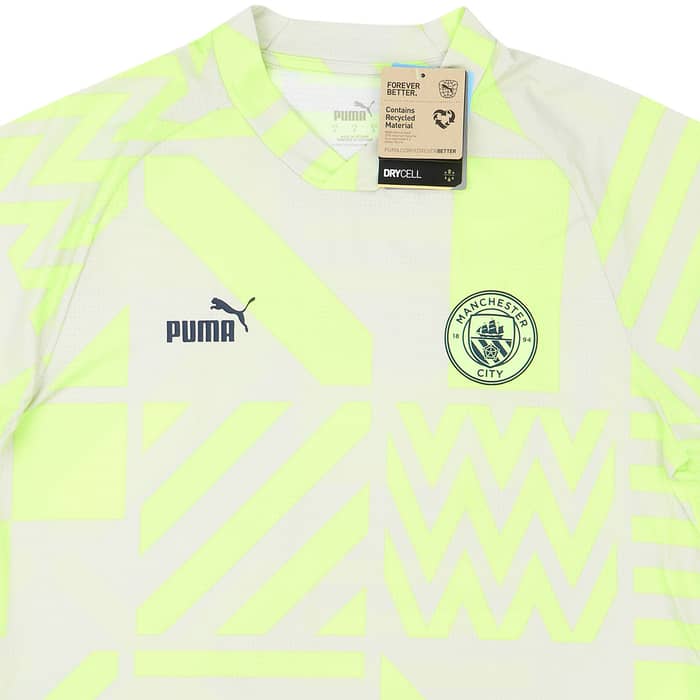 2022-23 Manchester City Puma Pre-Match Training Shirt