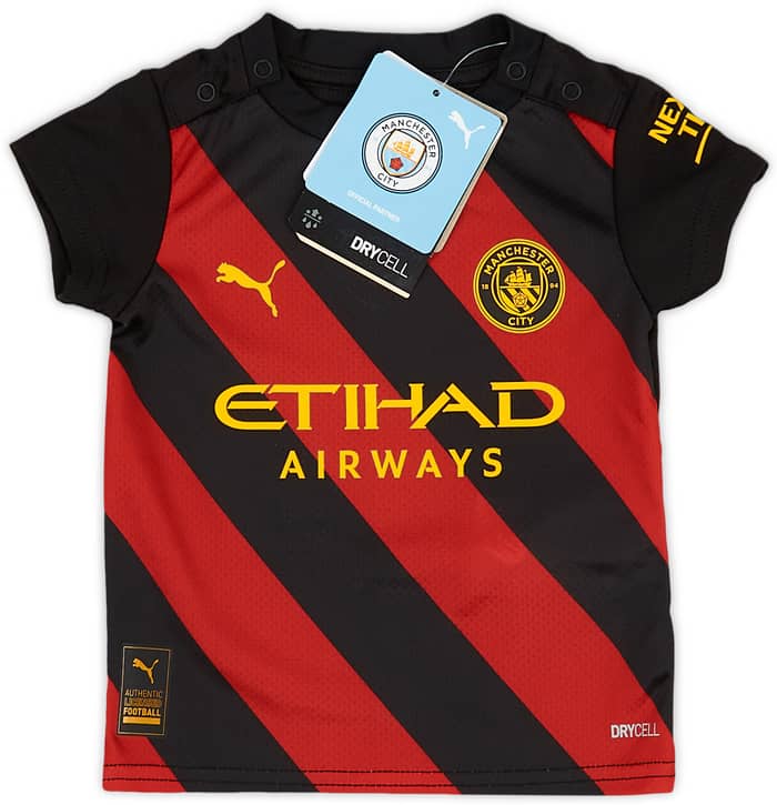 2022-23 Manchester City Away Shirt & Shorts (BABY)
