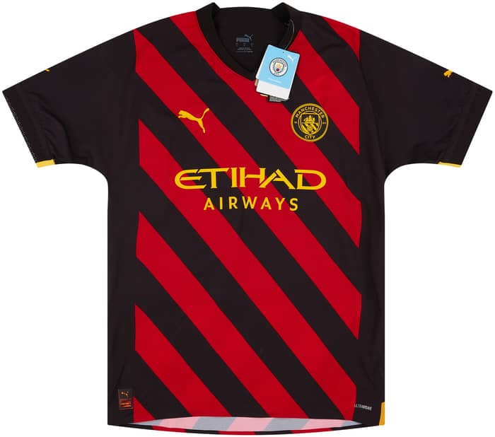 2022-23 Manchester City Player Issue Away Shirt