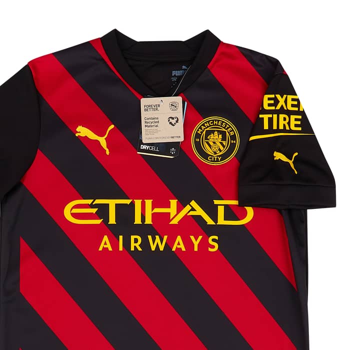 2022-23 Manchester City Away Shirt (KIDS)
