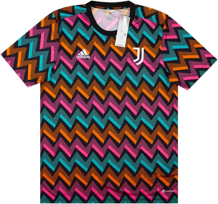 2021-22 Juventus adidas Pre-Match Training Shirt