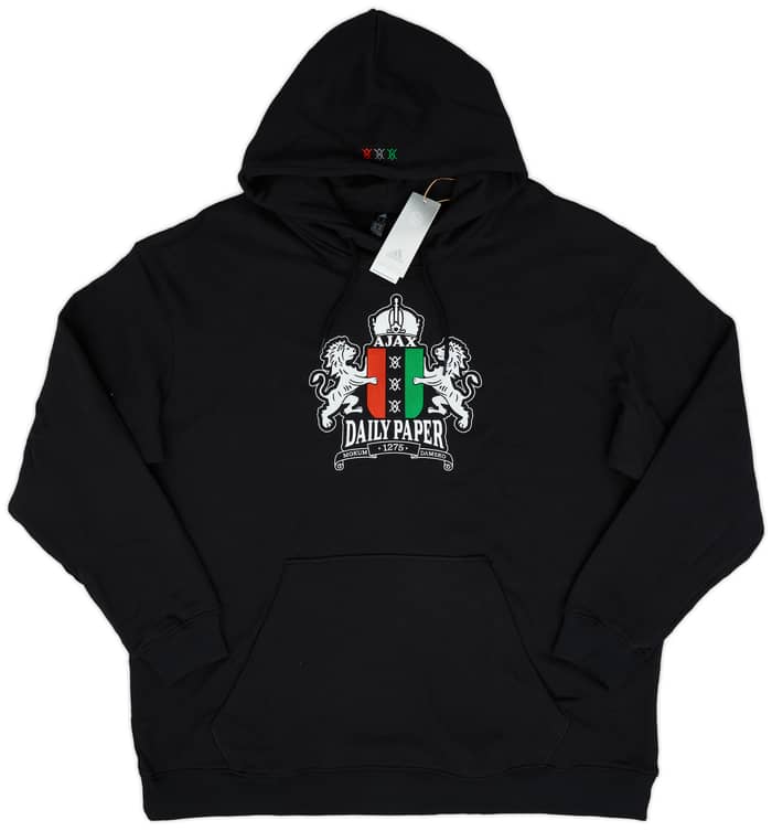 2022-23 Ajax adidas x Daily Paper Graphic Hooded Top - (3XL)