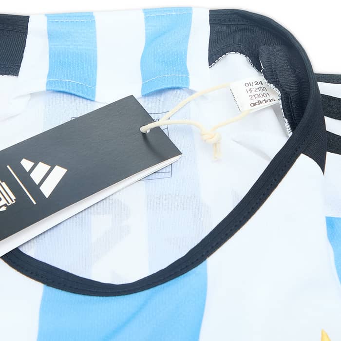 2022-23 Argentina Home 'vs France' Shirt Messi #10