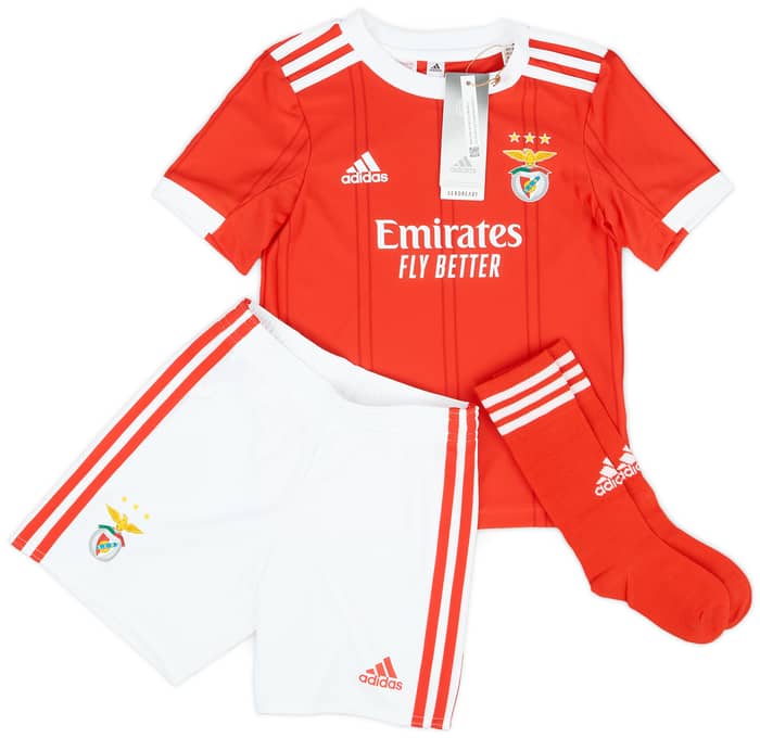 2022-23 Benfica Home Full Kit - (Little Kids)