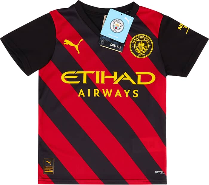 2022-23 Manchester City Away Kit (Little Kids)