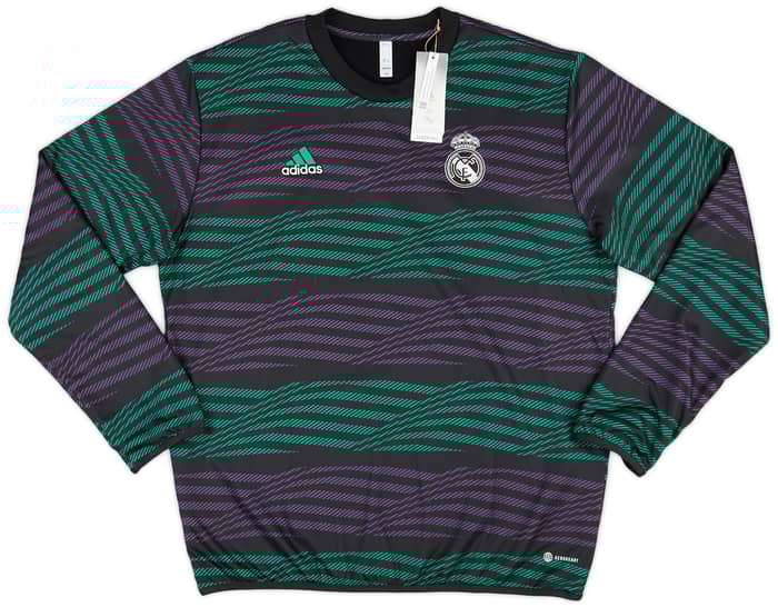 2022-23 Real Madrid adidas Pre-Match Warm Top