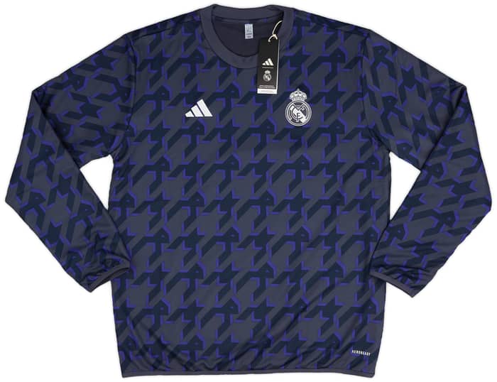 2023-24 Real Madrid adidas Pre-Match Warm Top