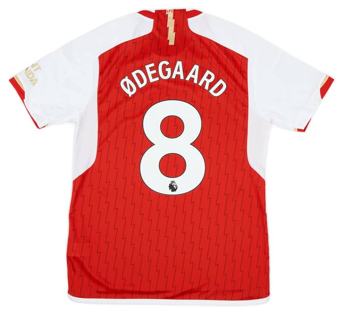 2023-24 Arsenal Home Shirt Odegaard #8