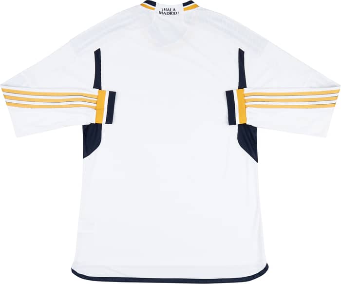 2023-24 Real Madrid Authentic Home L/S Shirt