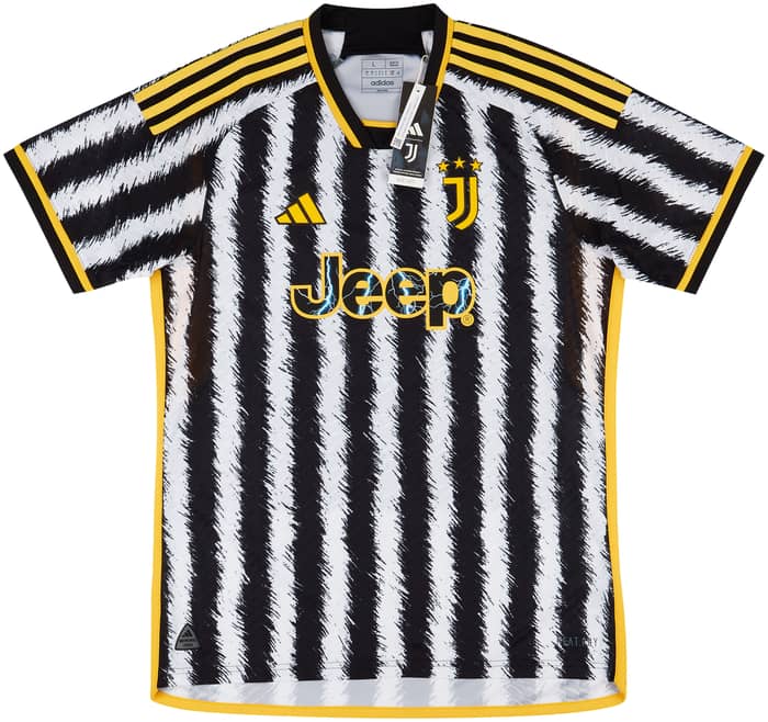 2023-24 Juventus Authentic Home Shirt