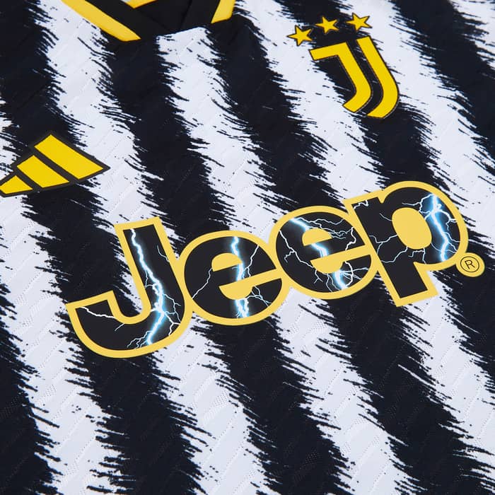 2023-24 Juventus Authentic Home Shirt