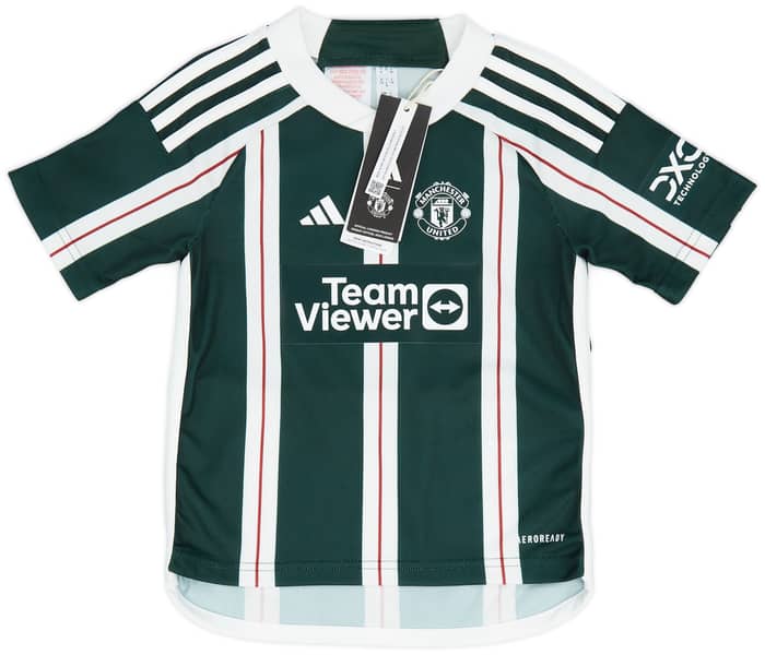 2023-24 Manchester United Away Full Kit Little Kids