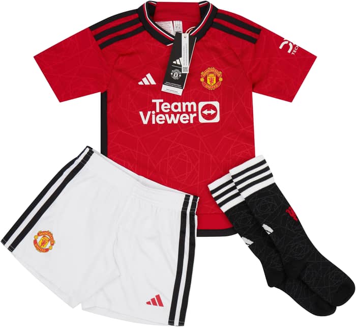 2023-24 Manchester United Home Full Kit (Little Kids)