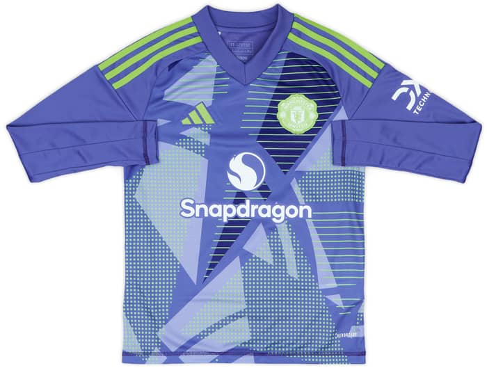 2024-25 Manchester United GK Home Shirt (KIDS)