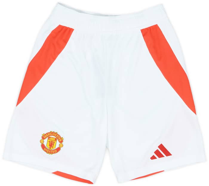 2024-25 Manchester United Home Shorts (M.Kids)