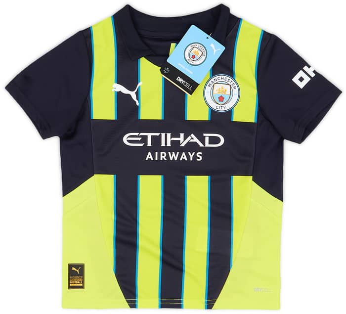2024-25 Manchester City Away Full Kit (Little Kids)