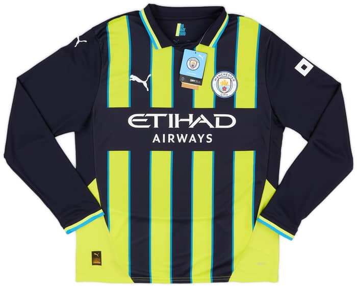 2024-25 Manchester City Away L/S Shirt
