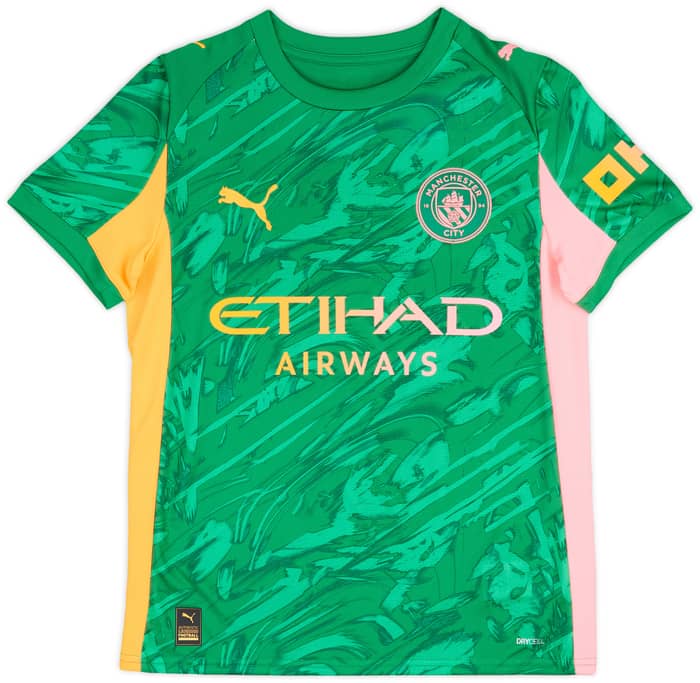 2025-26 Manchester City GK Shirt (KIDS)