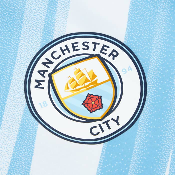 2025-26 Manchester City Authentic Home L/S Shirt