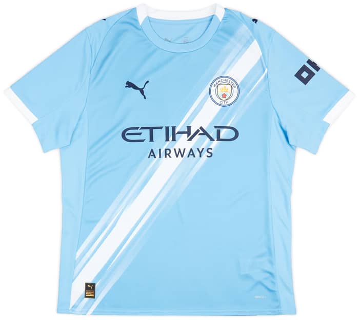 2025-26 Manchester City Home Shirt