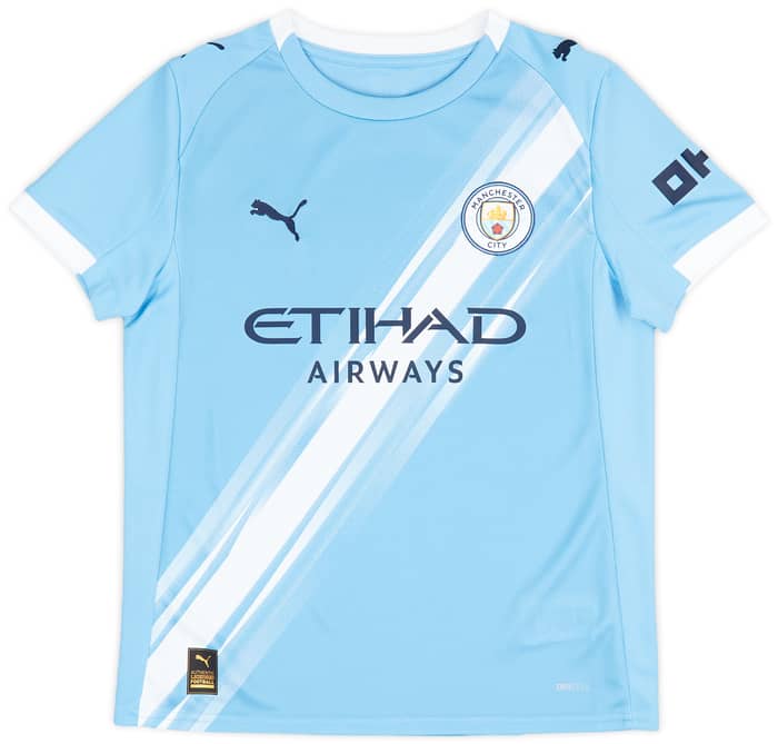 2025-26 Manchester City Home Shirt (KIDS)