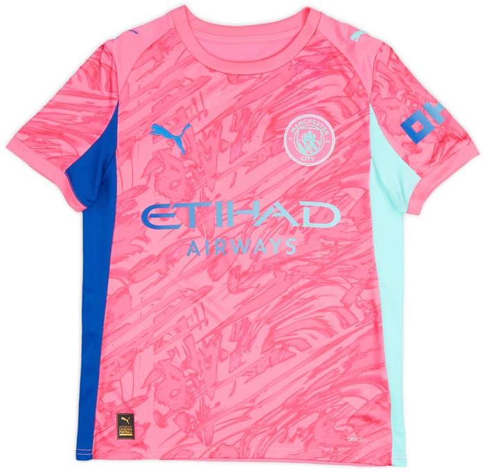 2025-26 Manchester City GK Shirt (KIDS)