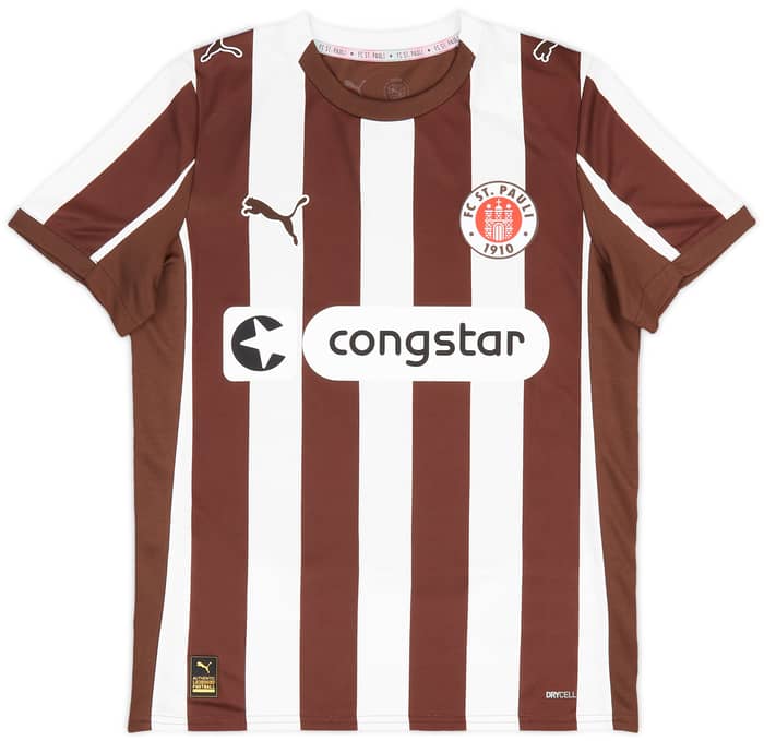 2025-26 St Pauli Home Shirt (KIDS)