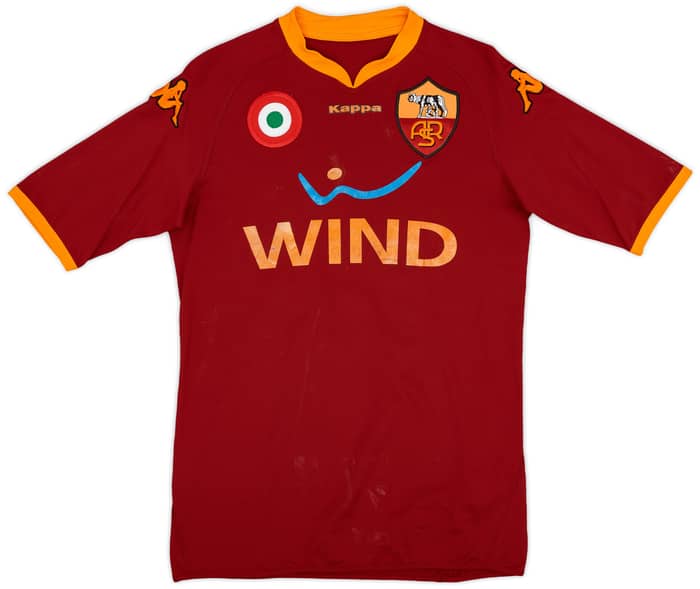 2007-08 Roma Home Shirt Totti #10 - 5/10 - (M)