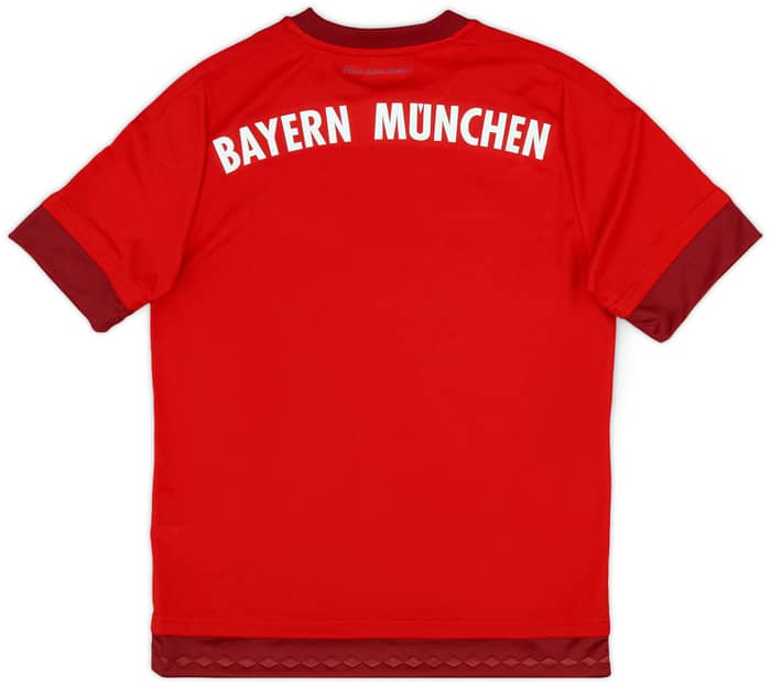2015-16 Bayern Munich Home Shirt - 9/10 - (L.Boys)