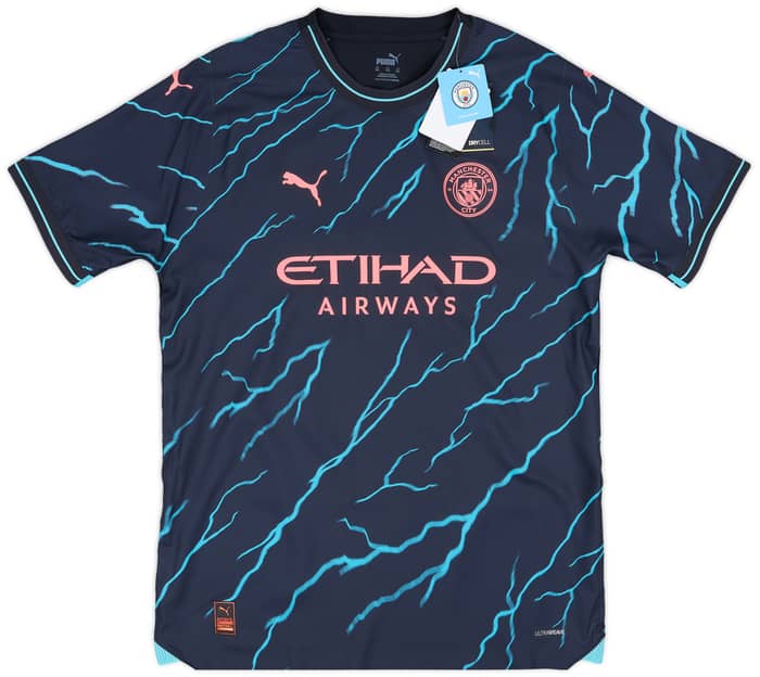 2023-24 Manchester City Authentic Third Shirt - In Box - (XXL)