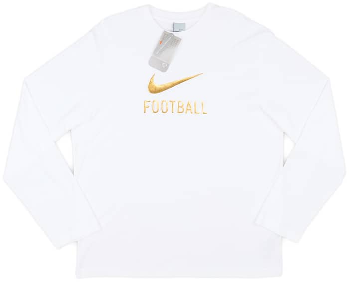 2002-03 Nike Logo L/S Tee - 9/10 - (XL)
