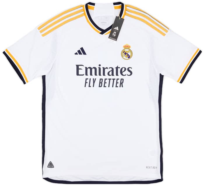 2023-24 Real Madrid Authentic Home Shirt Alaba #4 - 7/10 -  (L)