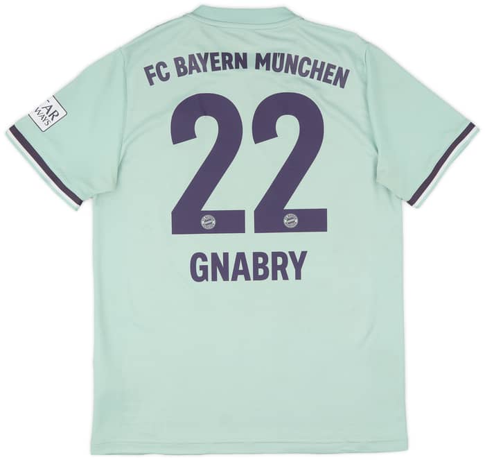 2018-19 Bayern Munich Away Shirt Gnabry #22 - 7/10 - (M)